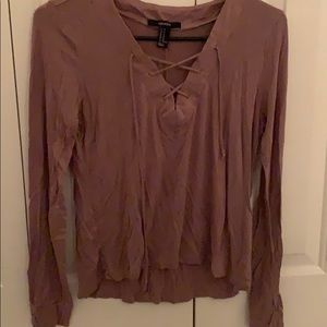 forever 21 long sleeve shirt